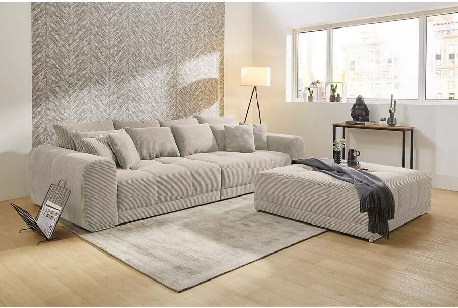 Jockenhöfer Gruppe Megabank Moldau inclusief losse rug- en sierkussens vrij plaatsbaar - Foto 4