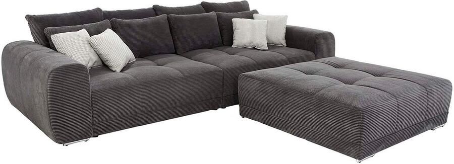 Jockenhöfer Gruppe Megabank Moldau inclusief losse rug- en sierkussens vrij plaatsbaar - Foto 7