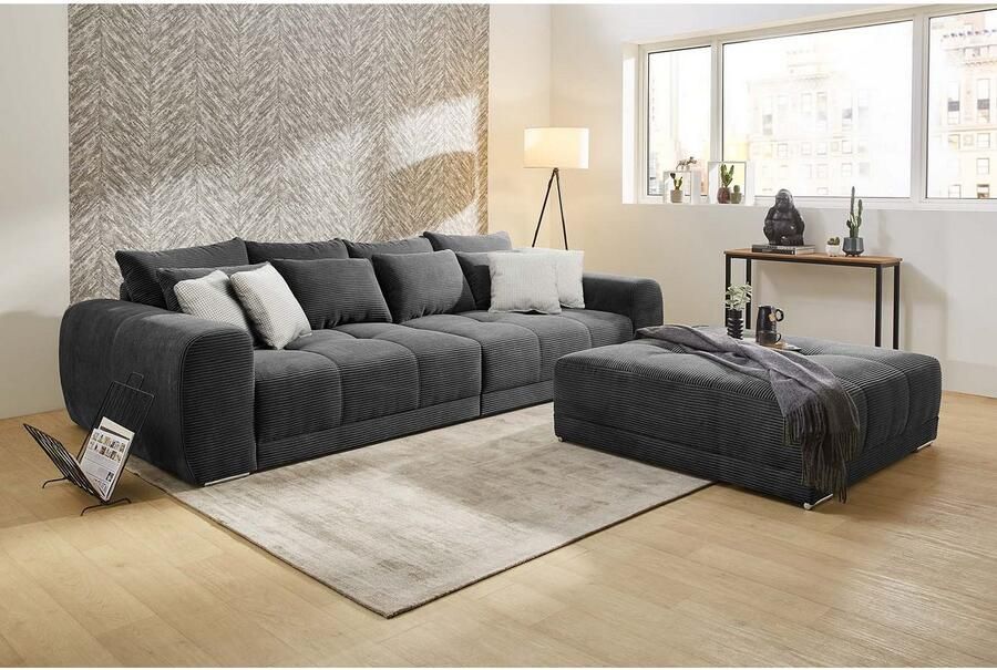 Jockenhöfer Gruppe Megabank Moldau inclusief losse rug- en sierkussens vrij plaatsbaar - Foto 5