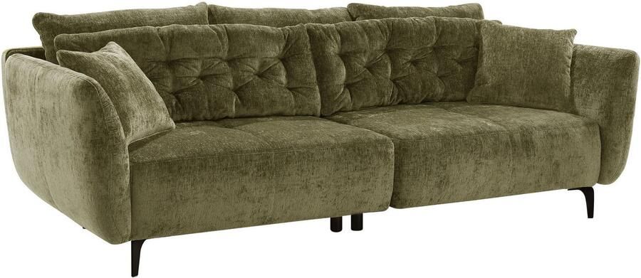 Jockenhöfer Gruppe Megabank Spa in retrolook met zigzag veren en vrijstaand in de kamer te plaatsen incl. 7 kussens - Foto 4