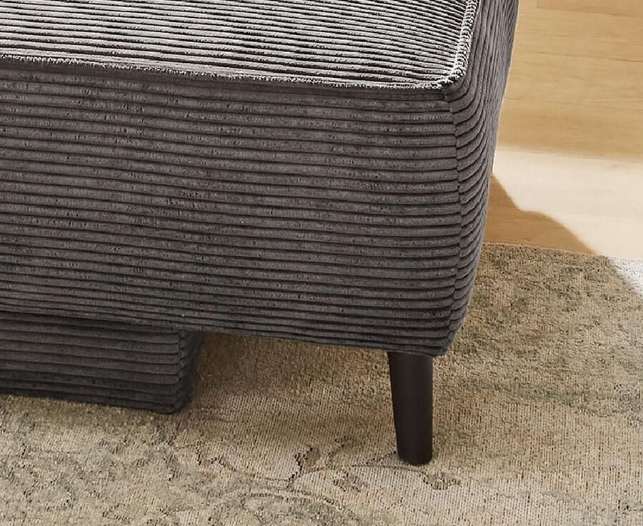 Jockenhöfer Gruppe Récamier Rex met slaapfunctie en bedlade binnenvering