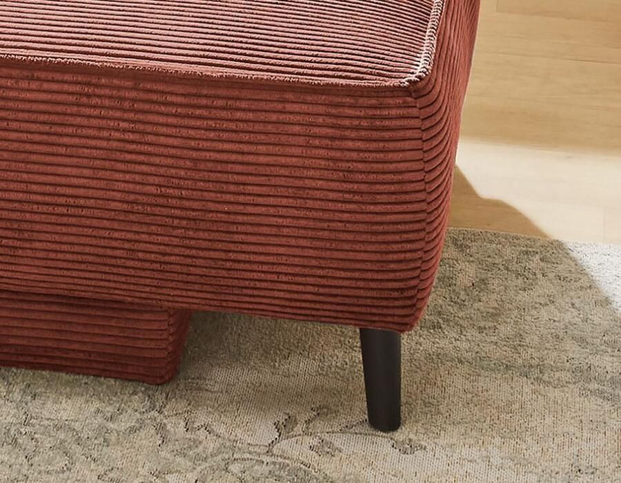 Jockenhöfer Gruppe Récamier Rex met slaapfunctie en bedlade binnenvering