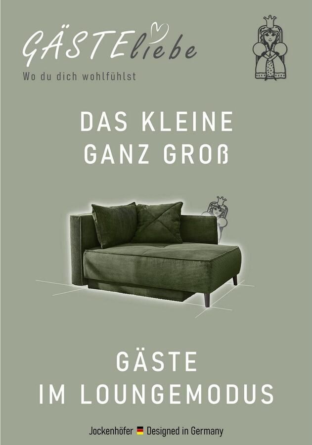 Jockenhöfer Gruppe Récamier Rex met slaapfunctie en bedlade binnenvering - Foto 3