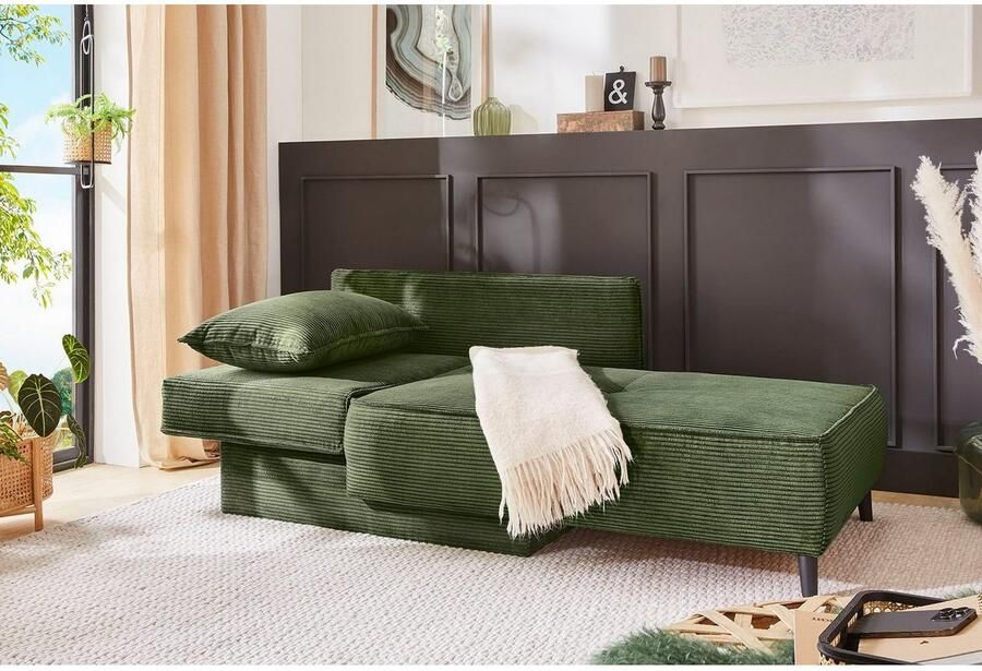 Jockenhöfer Gruppe Récamier Rex met slaapfunctie en bedlade binnenvering - Foto 5