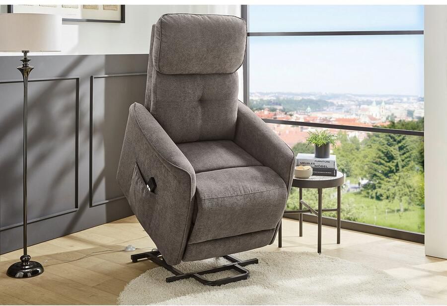 Jockenhöfer Gruppe Relaxfauteuil Denver met elektromotorische verstelfuncties Opsta-functie verwarmingsfunctie massage bonnell 1 motor afstandsbediening. - Foto 2