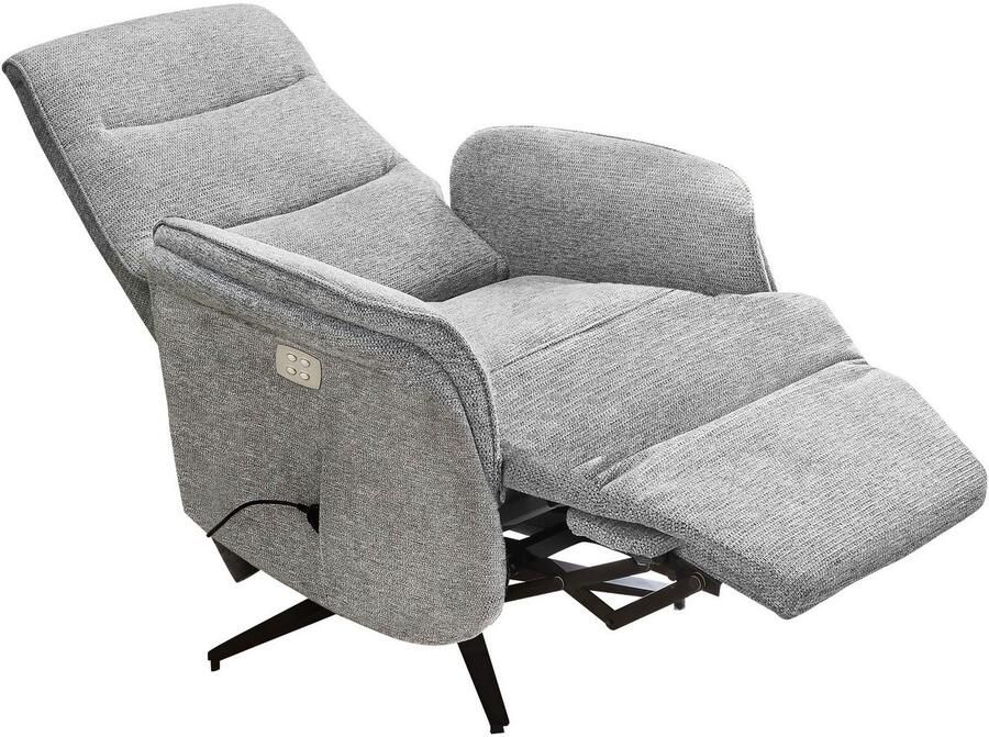 Jockenhöfer Gruppe Relaxfauteuil Miami met elektromotorische verstelbare functies Verwarmingsfunctie massage golfvering 2 motoren - Foto 2