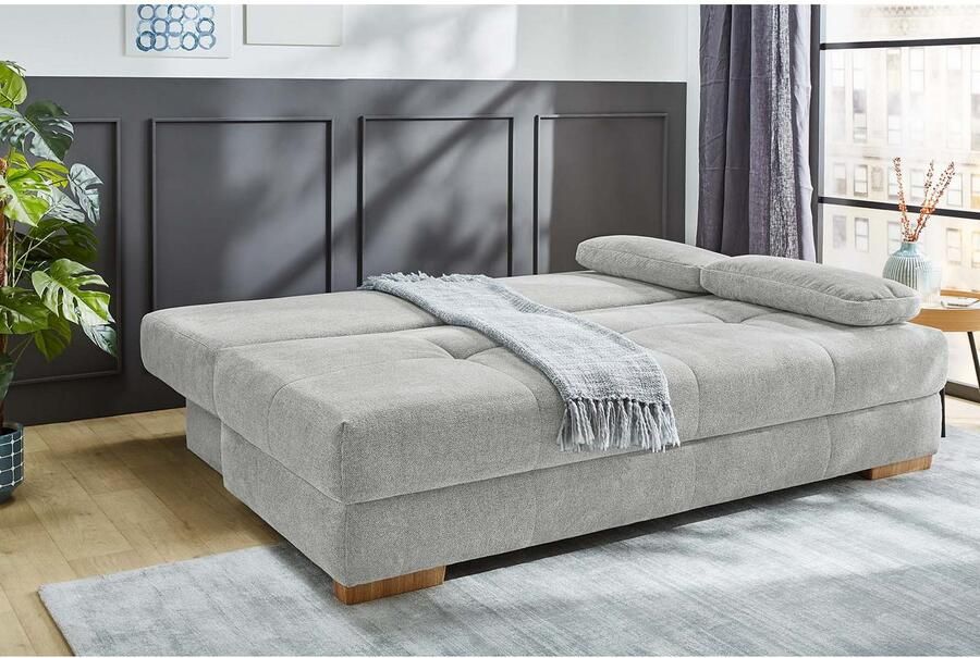 Jockenhöfer Gruppe Slaapbank Calli geschikt als vaste slaper met tonvormige pocketveren + zigzag veren in de zitting + rugleuning bedbox - Foto 5