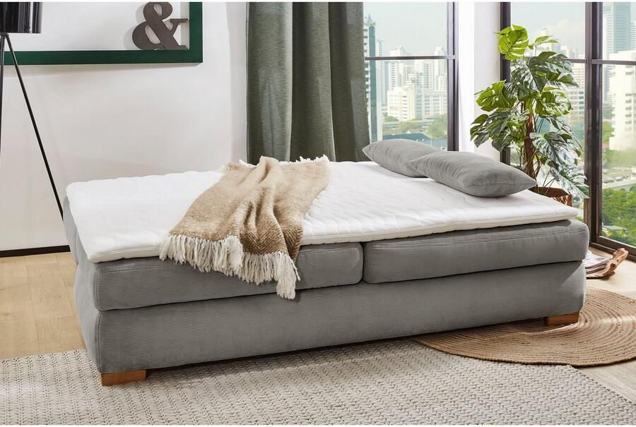 Jockenhöfer Gruppe Slaapbank Derby Volwaardig bed topmatras pocketvering zitting en rug - Foto 4