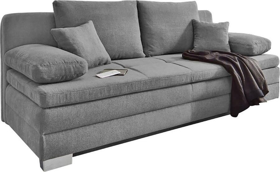 Jockenhöfer Gruppe Slaapbank Lindau inclusief bedkist en los kussen met topmatras van koudschuim - Foto 2