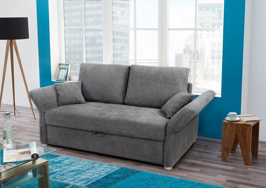 Jockenhöfer Gruppe Slaapbank Luca inclusief slaapfunctie en verstelbare armleuning in 2 breedten - Foto 5