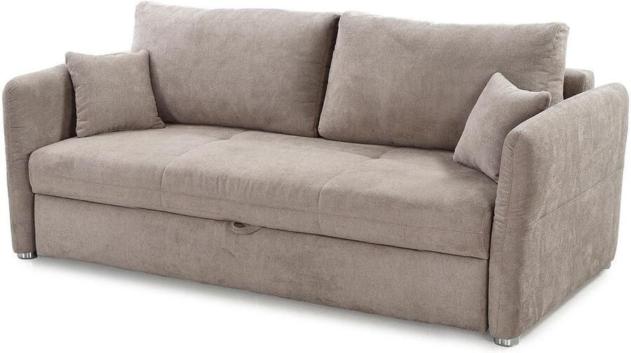 Jockenhöfer Gruppe Slaapbank Luca inclusief slaapfunctie en verstelbare armleuning in 2 breedten - Foto 4