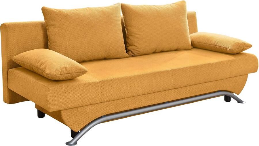 Jockenhöfer Gruppe Slaapbank Nancy met slaapfunctie en bedkist inclusief losse rugkussens - Foto 5