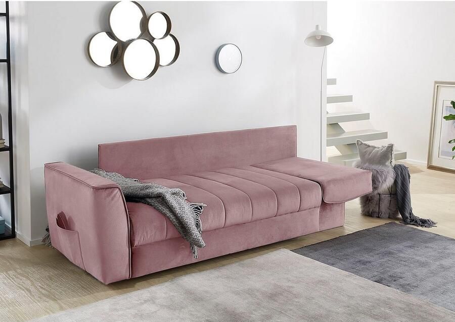 Jockenhöfer Gruppe Slaapbank Rick logeerbed slaap-liege ligoppervlak 200 86cm Ruimtebesparende bank met slaapfunctie binnenveringsinterieur - Foto 2