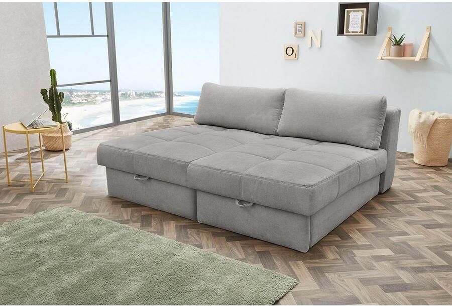 Jockenhöfer Gruppe Slaapbank ROBIN Slaapfunctie en bedkist met binnenvering en losse rugkussen - Foto 4