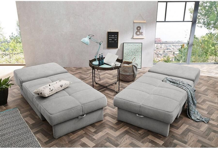 Jockenhöfer Gruppe Slaapbank ROBIN Slaapfunctie en bedkist met binnenvering en losse rugkussen - Foto 5