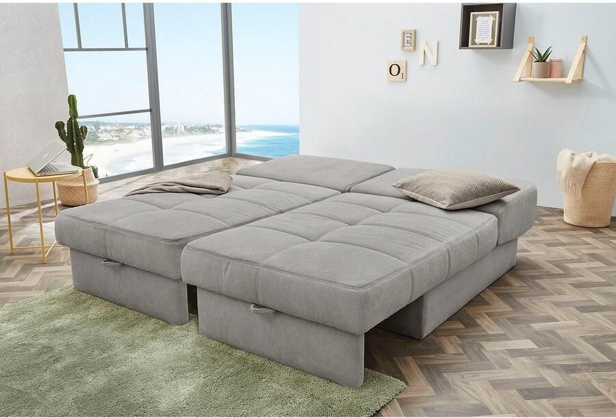 Jockenhöfer Gruppe Slaapbank ROBIN Slaapfunctie en bedkist met binnenvering en losse rugkussen - Foto 6