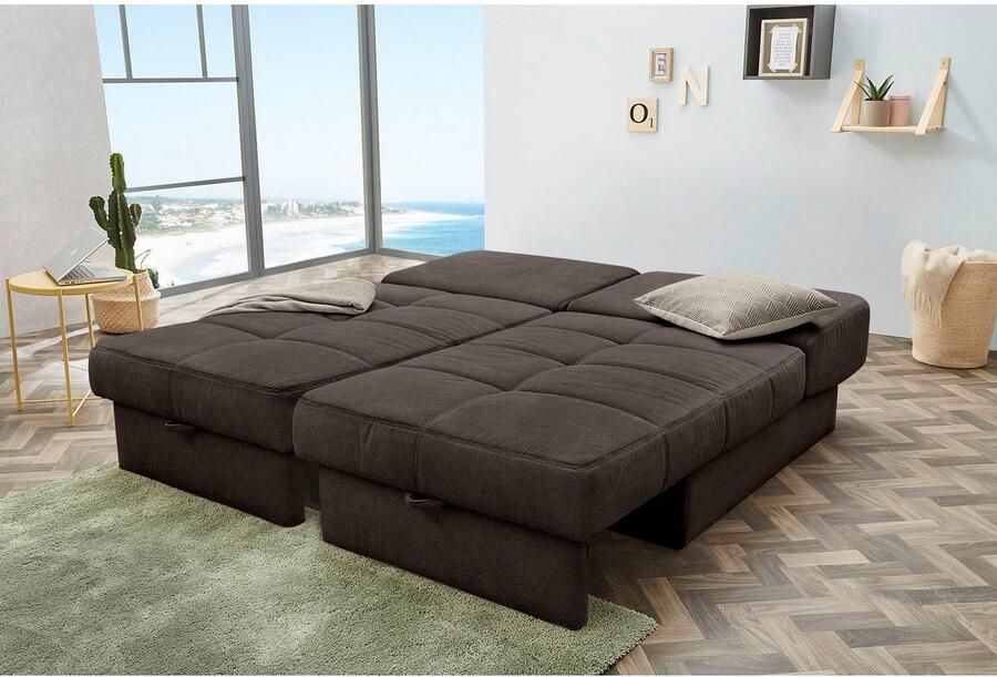 Jockenhöfer Gruppe Slaapbank ROBIN Slaapfunctie en bedkist met binnenvering en losse rugkussen - Foto 6