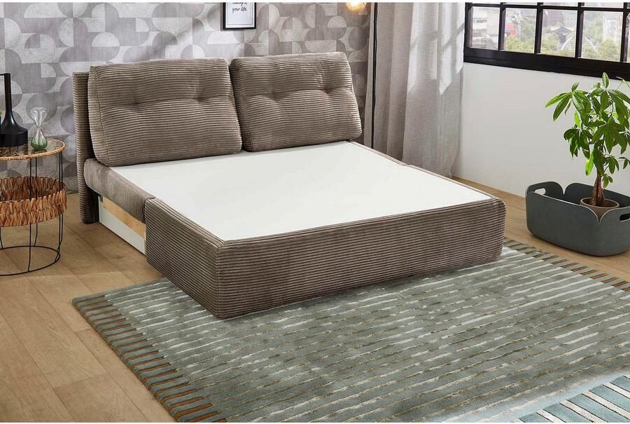 Jockenhöfer Gruppe Slaapbank Torben Ruimtebesparende bank met slaapfunctie en bergruimte - Foto 3