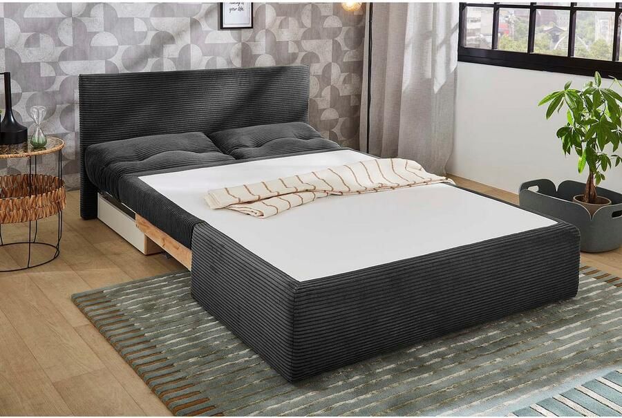 Jockenhöfer Gruppe Slaapbank Torben Ruimtebesparende bank met slaapfunctie en bergruimte - Foto 2