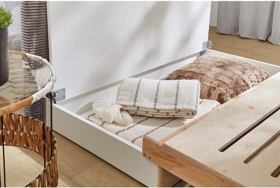 Jockenhöfer Gruppe Slaapbank Torben Ruimtebesparende bank met slaapfunctie en bergruimte - Foto 4