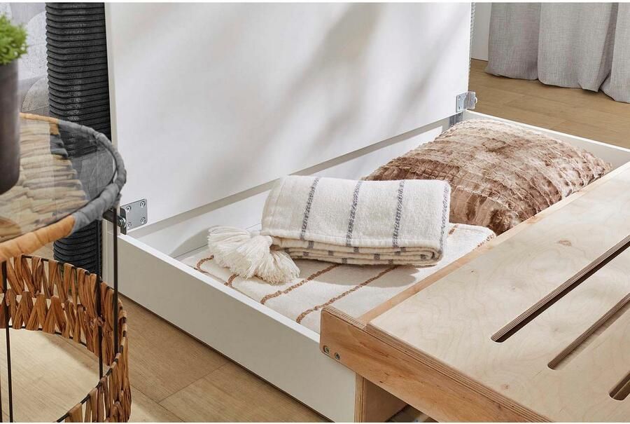 Jockenhöfer Gruppe Slaapbank Torben Ruimtebesparende bank met slaapfunctie en bergruimte - Foto 4
