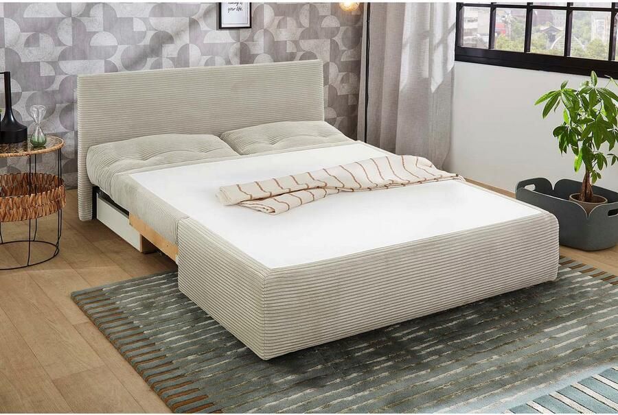 Jockenhöfer Gruppe Slaapbank Torben Ruimtebesparende bank met slaapfunctie en bergruimte - Foto 2