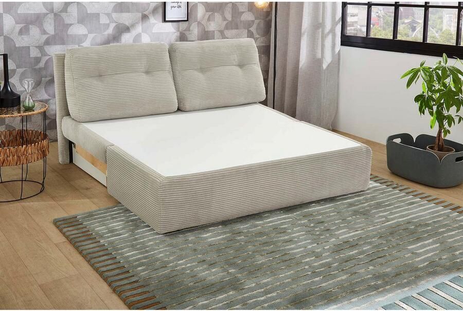 Jockenhöfer Gruppe Slaapbank Torben Ruimtebesparende bank met slaapfunctie en bergruimte - Foto 3