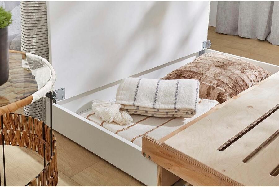 Jockenhöfer Gruppe Slaapbank Torben Ruimtebesparende bank met slaapfunctie en bergruimte - Foto 4