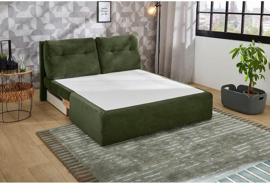 Jockenhöfer Gruppe Slaapbank Torben Ruimtebesparende bank met slaapfunctie en bergruimte - Foto 4