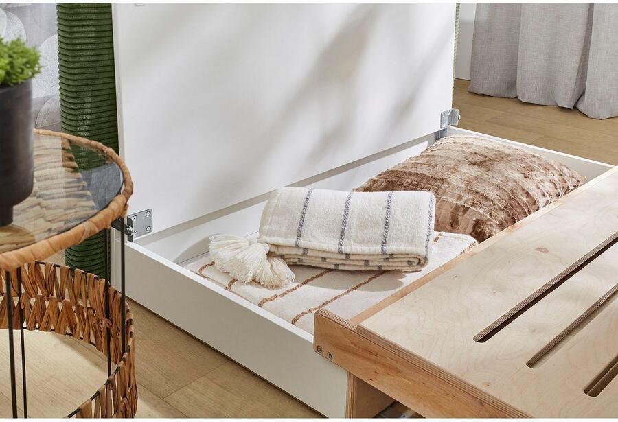 Jockenhöfer Gruppe Slaapbank Torben Ruimtebesparende bank met slaapfunctie en bergruimte - Foto 2