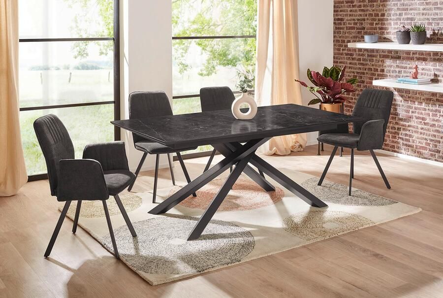 Jockenhöfer Gruppe Stoel met 4 poten Kelly AL (set 4 stuks) - Foto 2