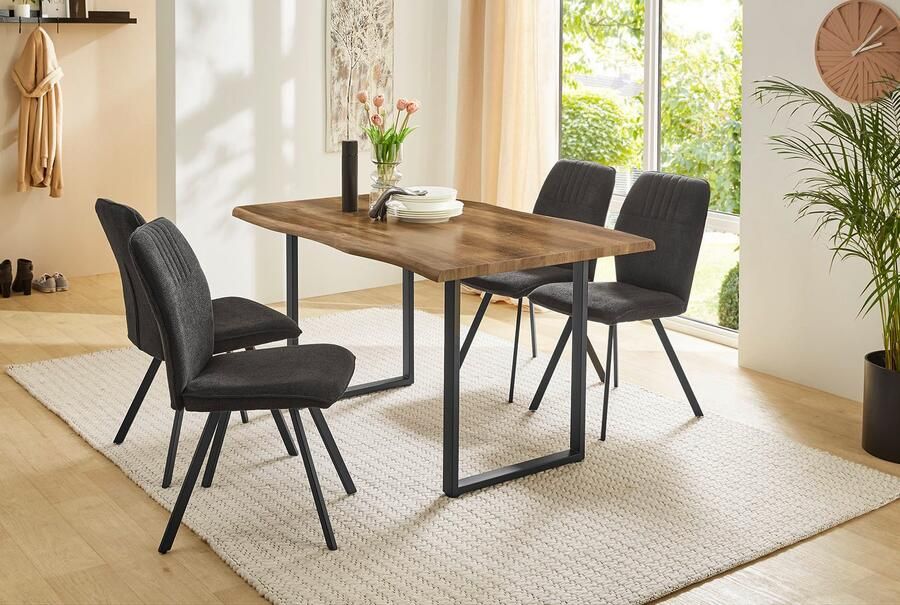 Jockenhöfer Gruppe Stoel met 4 poten Kelly (set 4 stuks) - Foto 4