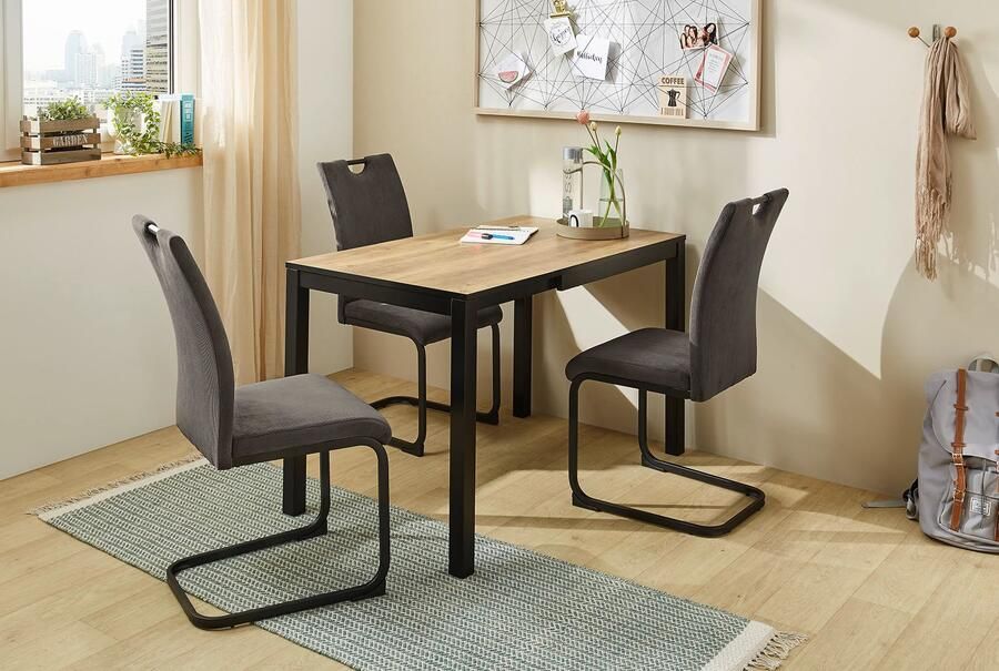 Jockenhöfer Gruppe Vrijdragende stoel MAX (set 4 stuks) - Foto 3