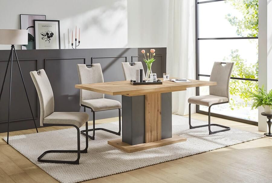 Jockenhöfer Gruppe Vrijdragende stoel MAX (set 4 stuks) - Foto 2