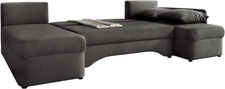 Jockenhöfer Gruppe Zithoek Arktis U-vorm met slaapfunctie en opbergruimte beddengoed onze blijvende lage prijs - Foto 8