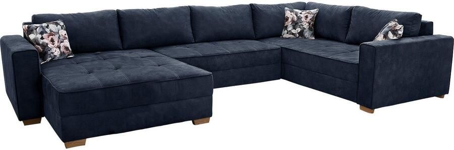 Jockenhöfer Gruppe Zithoek Brixen U-vorm Slaapfunctie bedkist ottomane is links of rechts te monteren - Foto 5