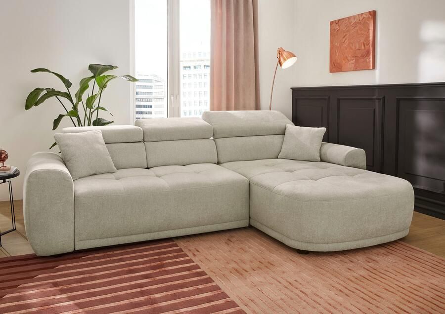 Jockenhöfer Gruppe Zithoek Lesmo U-vorm met elektromotorische zitdiepteverstelling (25 cm) - Foto 6