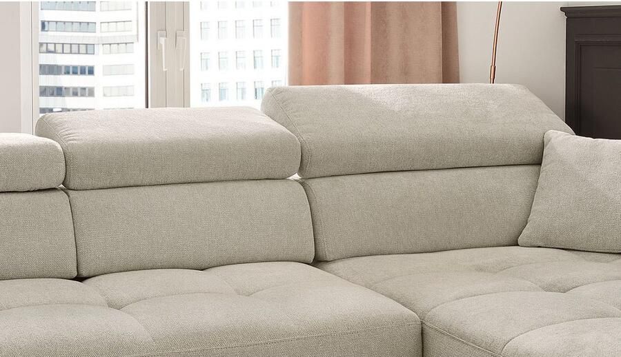 Jockenhöfer Gruppe Zithoek Lesmo U-vorm met elektromotorische zitdiepteverstelling (25 cm) - Foto 4