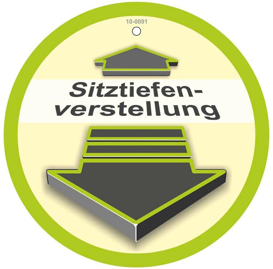 Jockenhöfer Gruppe Zithoek Lesmo U-vorm met elektromotorische zitdiepteverstelling (25 cm)