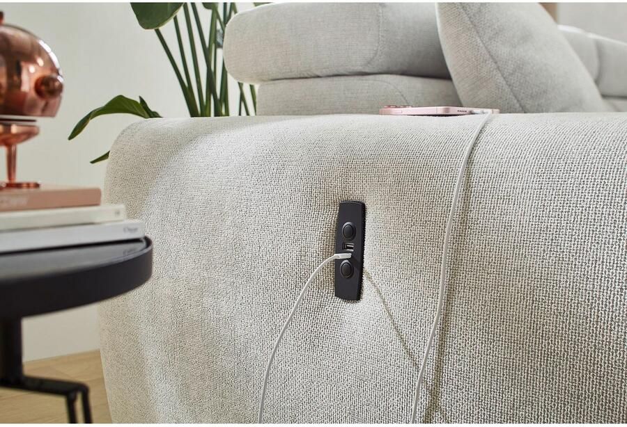 Jockenhöfer Gruppe Zithoek Lesmo U-vorm met elektromotorische zitdiepteverstelling (25 cm) - Foto 2