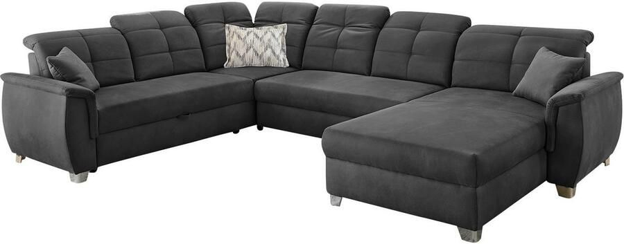 Jockenhöfer Gruppe Zithoek Livorno U-vorm met 7 verstelbare hoofdborden bed- en relaxfunctie - Foto 3