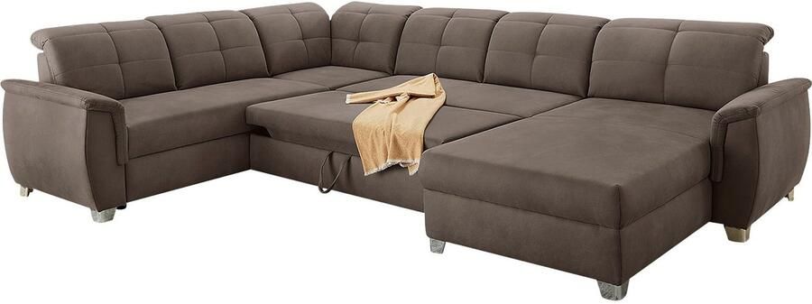 Jockenhöfer Gruppe Zithoek Livorno U-vorm met 7 verstelbare hoofdborden bed- en relaxfunctie - Foto 4
