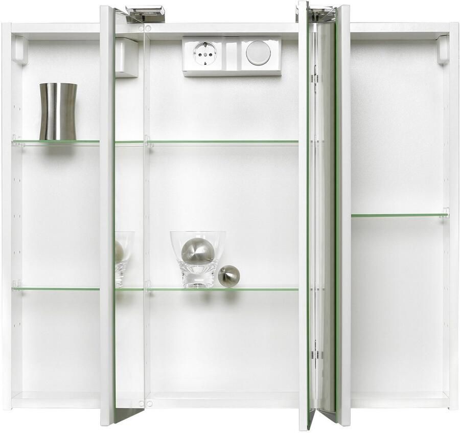 Jokey Spiegelkast Jarvis wit 80 cm breed