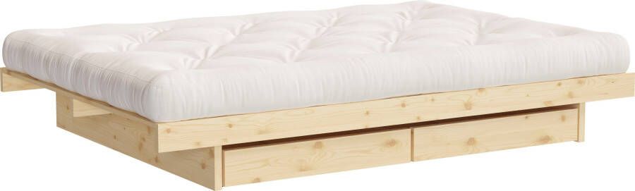 Karup Bedframe Kanso Bed opbergbed bed met of zonder lades Bed met zonder lades inclusief lattenbodem FSC gecertificeerd