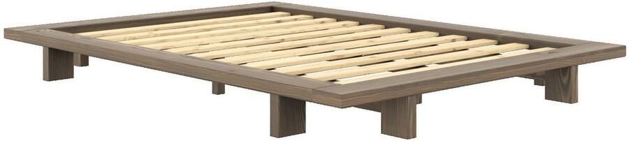 Karup Bedframe JAPAN BED Futonbed van FSC -gecertificeerd massief hout Massief houten bed met lattenbodem massief grenen bed zonder hoofdeinde - Foto 10