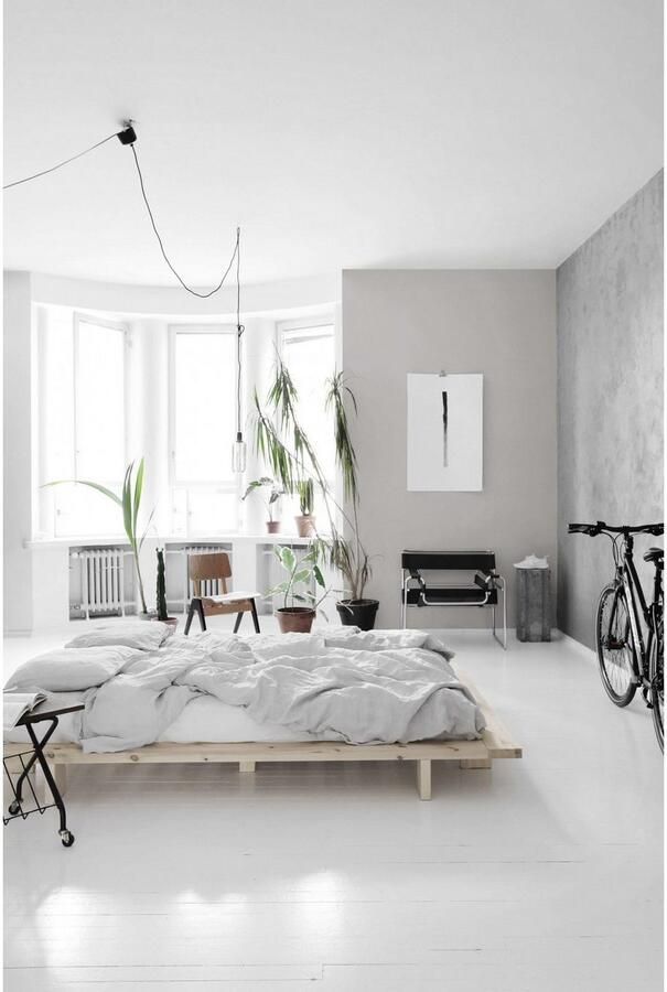 Karup Bedframe JAPAN BED Futonbed van FSC -gecertificeerd massief hout Massief houten bed met lattenbodem massief grenen bed zonder hoofdeinde - Foto 10