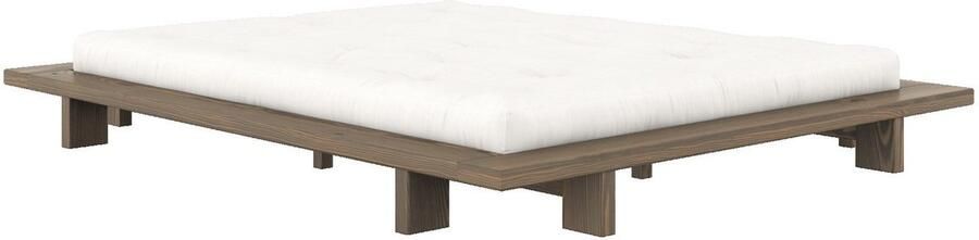 Karup Bedframe JAPAN BED Futonbed van FSC -gecertificeerd massief hout Massief houten bed met lattenbodem massief grenen bed zonder hoofdeinde - Foto 8