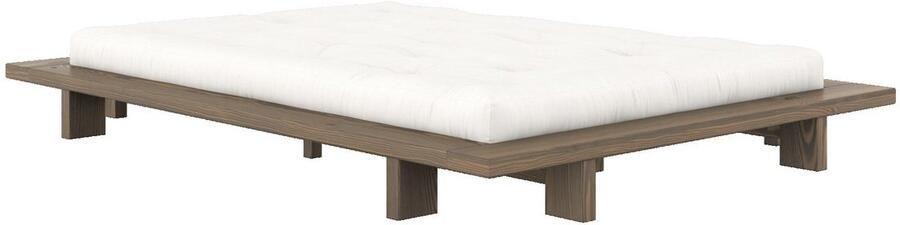Karup Bedframe JAPAN BED Futonbed van FSC -gecertificeerd massief hout Massief houten bed met lattenbodem massief grenen bed zonder hoofdeinde - Foto 8