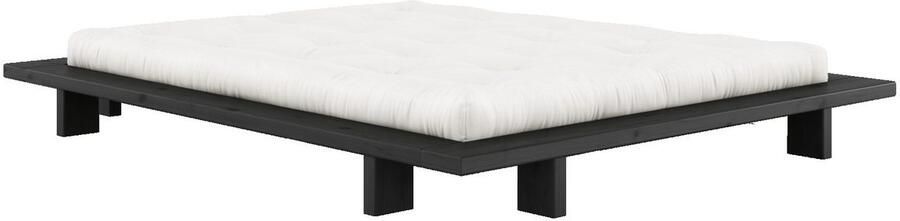 Karup Bedframe JAPAN BED Futonbed van FSC -gecertificeerd massief hout Massief houten bed met lattenbodem massief grenen bed zonder hoofdeinde - Foto 5