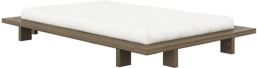 Karup Bedframe JAPAN BED Futonbed van FSC -gecertificeerd massief hout Massief houten bed met lattenbodem massief grenen bed zonder hoofdeinde - Foto 10